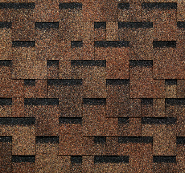 Гибкая черепица EURASIA Docke, Коллекция Лабиринт Светло-коричневый купить в Омске