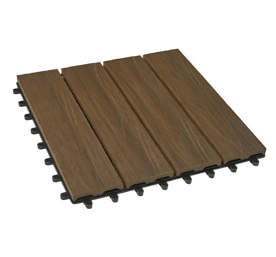 Садовый паркет дпк CM Garden Modern, 300х300 мм, PATINA BROWN (Патина коричневый) купить в Омске