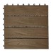 Садовый паркет дпк CM Garden Modern, 300х300 мм, PATINA BROWN (Патина коричневый) купить в Омске