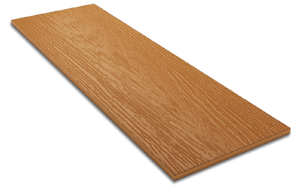 Фибросайдинг DECOVER 3600 x 190 x 8 мм Caramel купить в Омске