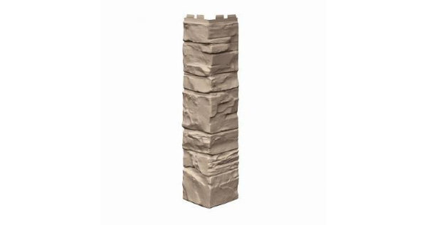 Угол наружный VOX Solid Stone Lazio камень светлая глина купить в Омске