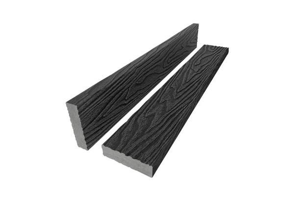 Брус лавочный 3D-тиснение 20х80 Графит купить в Омске