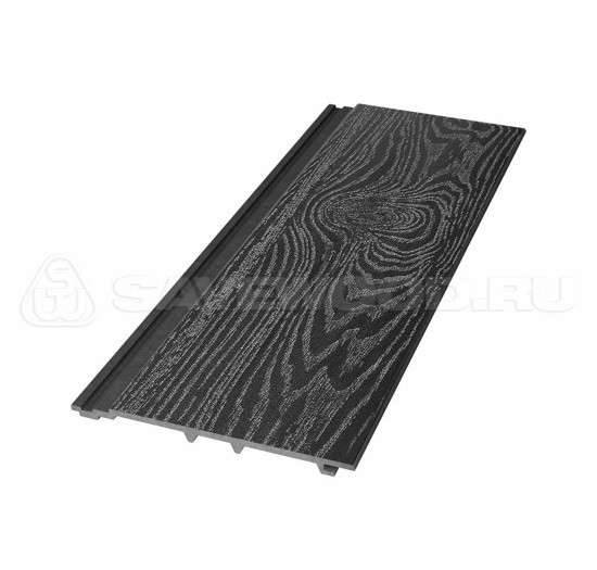 Сайдинг из дпк savewood sw-cedrus тангенциальный распил черный купить в Омске