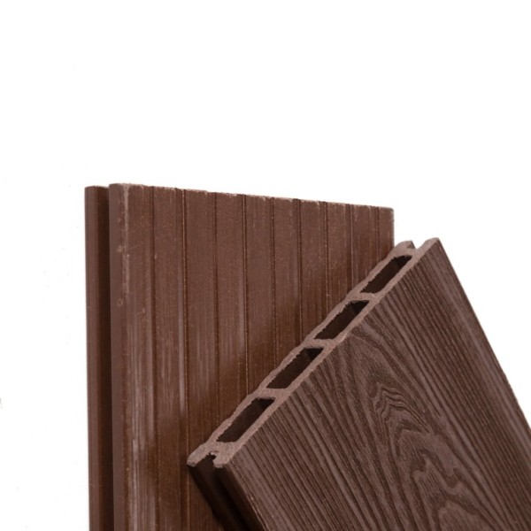 Террасная доска из ДПК ECODECKING Комфорт 3D Шоколад купить в Омске