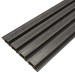 Фасадная доска из ДПК Faynag Wood Рейка Мокрый Асфальт купить в Омске