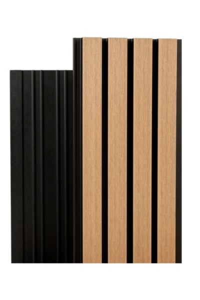 Фасадная реечная панель Ecodecking Скай коэкструзия 200х20х3000 Бук купить в Омске