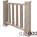 Ограждение из ДПК Outdoor Классик 3D STORM серый микс купить в Омске