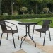 Комплект плетеной мебели AFINA из иск. ротанга Асоль-LR02 LRC-02/LRT-02-D60 Dark Brown купить в Омске