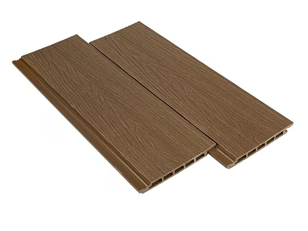 Фасадная панель из ДПК Deckart Vista 3D с текстурой дерева Орех купить в Омске