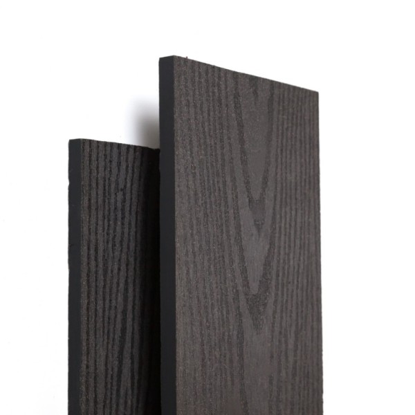 Заборная доска Ecodecking Техно 145х12 Графит купить в Омске