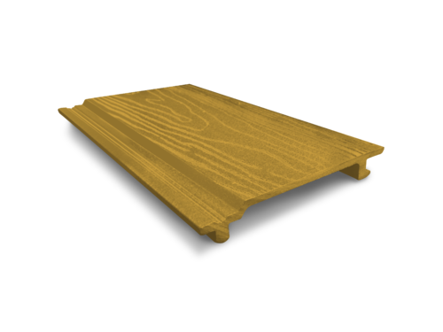 Фасадная панель  из ДПК ECODECKING Желтый купить в Омске