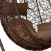 Кресло Подвесное из искусственного ротанга AFM-168A-L Brown купить в Омске