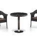 Комплект плетеной мебели AFINA из иск. ротанга T601/Y79A-W53 Brown 2Pcs купить в Омске