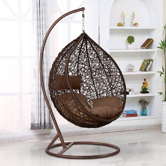 Кресло Подвесное из искусственного ротанга AFM-168A-XL Brown купить в Омске