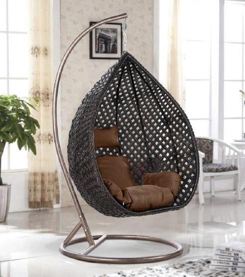 Кресло Подвесное из искусственного ротанга AFM-250B-XL Brown купить в Омске