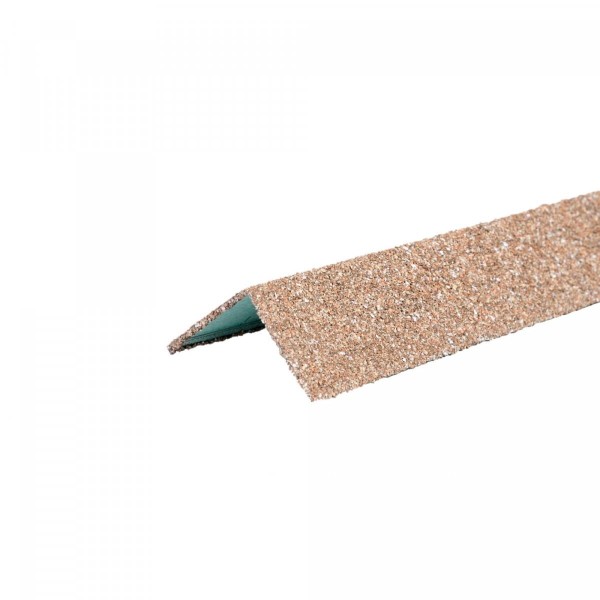 Уголок металлический внешний ТЕХНОНИКОЛЬ HAUBERK, Коричнево-бежевый купить в Омске