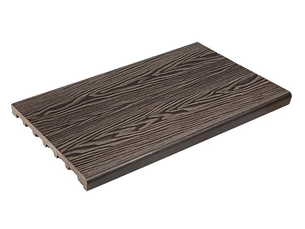Ступень полнотелая из ДПК Deckart Step 3D Венге купить в Омске