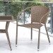 Комплект плетеной мебели AFINA из иск. ротанга T25B/Y137C-W56 Light Brown 2Pcs купить в Омске