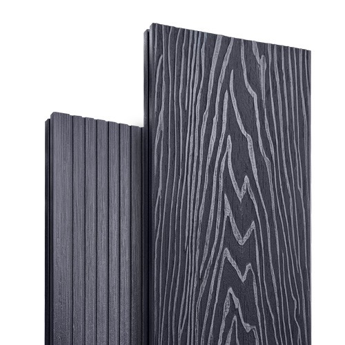 Террасная доска Latitudo Solid 150х21 Графит (Полнотелая) купить в Омске
