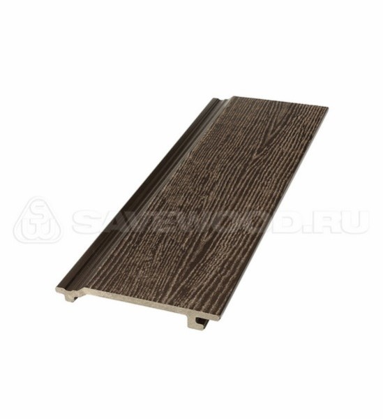 Сайдинг из дпк savewood sw-sorbus радиальный распил темно-коричневый купить в Омске