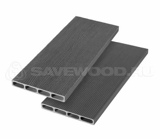 Грядочная доска ДПК 3D Savewood SW Rubus (R) графит купить в Омске