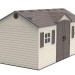 Сарай пластиковый LifeTime 15x8 DD купить в Омске