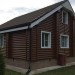 Сайдинг "blockhouse" под бревно, Акриловый Премиум ВН-01, орех тёмный купить в Омске