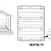 Сарай пластиковый Newton 759 купить в Омске