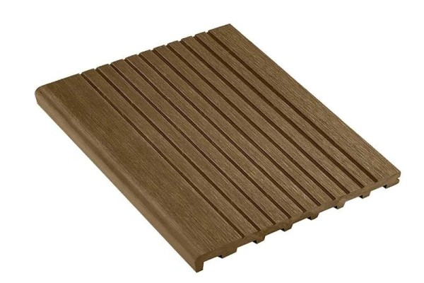 Ступень полнотелая из ДПК Deckart Step Орех купить в Омске