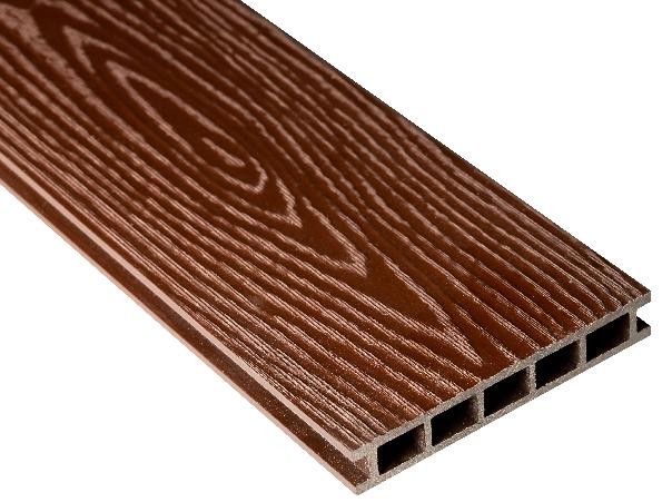 Террасная доска из ДПК Faynag Premium PINO 3D Шоколад купить в Омске