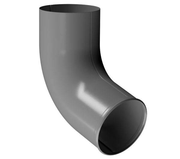 Отвод трубы D90 Döcke STAL PREMIUM Графит, (RAL 7024) купить в Омске
