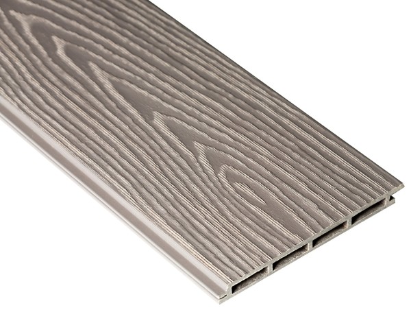 Фасадная доска из ДПК 3D Faynag - Графит купить в Омске