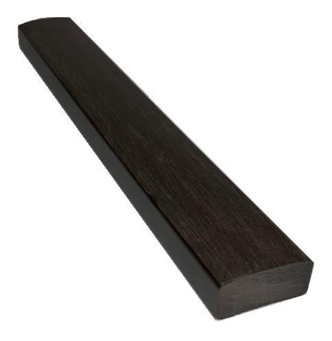 Лавочный брус Ecodecking Некст полнотелый брашированный 70х35 венге купить в Омске