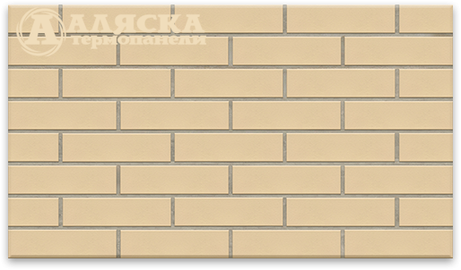 Фасадные Термопанели Аляска Krem Glatt купить в Омске