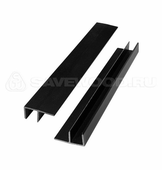 F-профиль ДПК Savewood – Чёрный купить в Омске