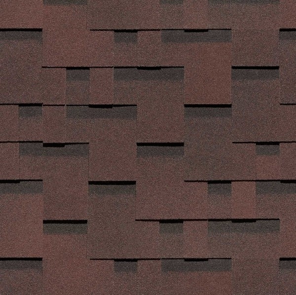 Гибкая черепица Docke, коллекция Генуя – Зрелый каштан купить в Омске
