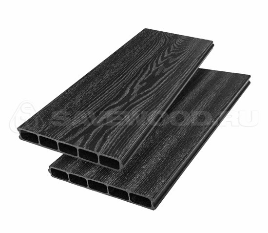 Грядочная доска ДПК 3D Savewood SW Rumex Чёрный купить в Омске