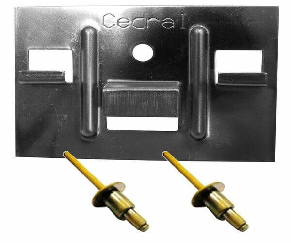 КЛЯММЕР + ЗАКЛЁПКА ДЛЯ CEDRAL CLICK 250 ШТ купить в Омске