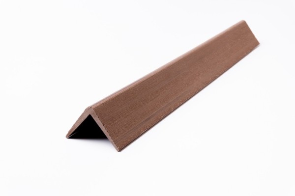 Угол торцевой Ecodecking Практик 50х50х3000 Шоколад купить в Омске