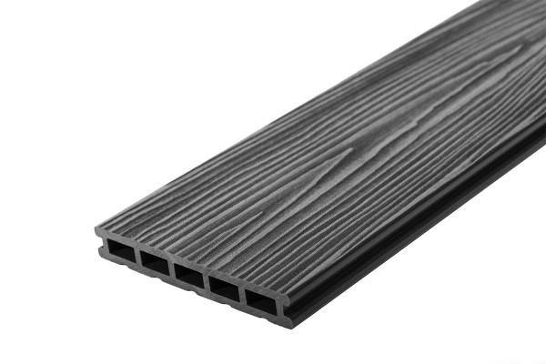 Террасная доска из ДПК RusDecking Unodeck Mogano - Графит купить в Омске