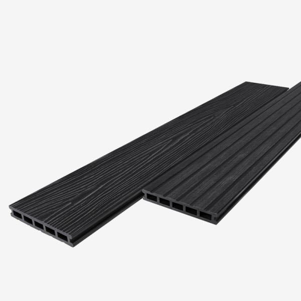 Террасная доска из ДПК RusDecking Unodeck Mogano - Графит купить в Омске