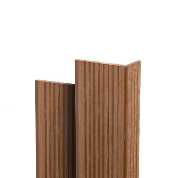 Угол торцевой Ecodecking Техно 70х35x3000 Бронза купить в Омске