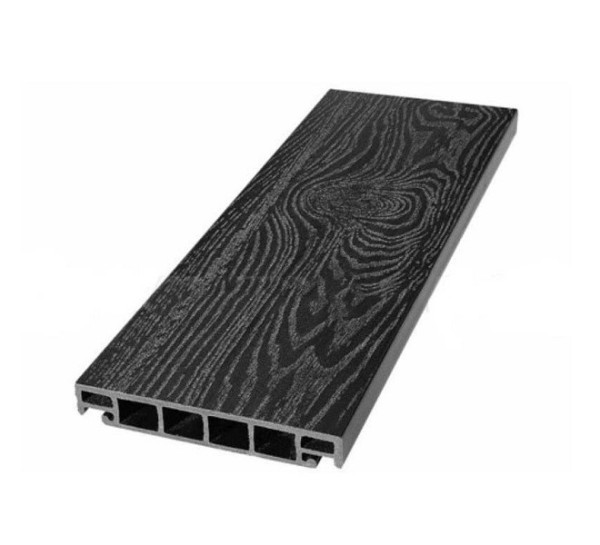Террасная доска из ДПК SW Salix (T) 2D чёрный купить в Омске