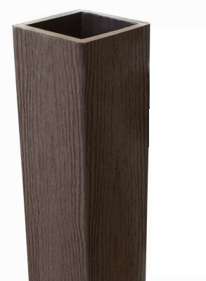 Столб опорный Woodvex Co-Extrusion Венге купить в Омске