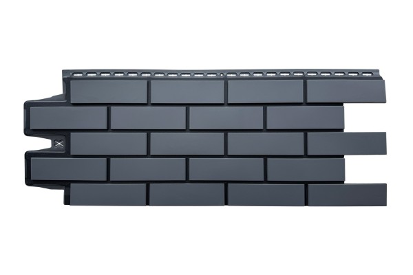 ФП Grand Line клинкерный кирпич ПРЕМИУМ Графит (шов RAL 9005) купить в Омске