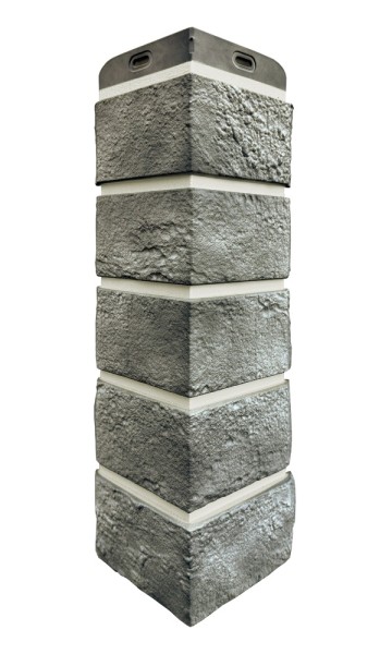 Угол Grand Line состаренный кирпич Элит гранит, ШОВ белый купить в Омске