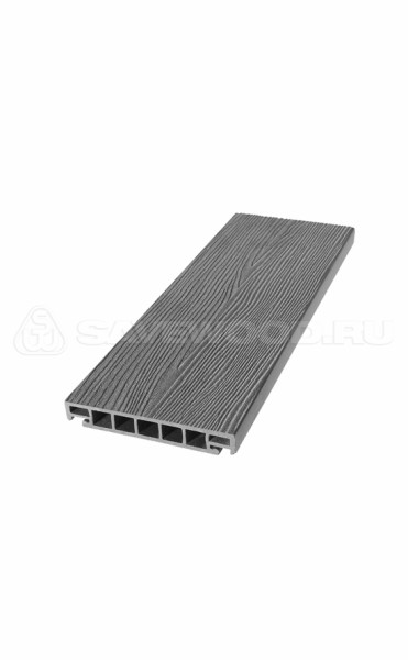 Террасная доска из ДПК SW Salix (S) (R) пепельный купить в Омске