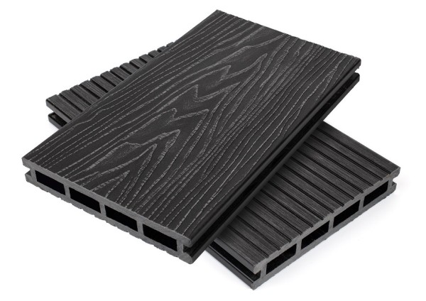Террасная доская ДПК NanoWood Nature 3D пустотелая Графит купить в Омске