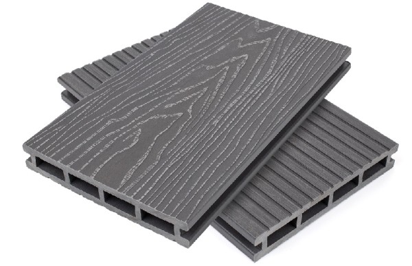 Террасная доская ДПК NanoWood Nature 3D пустотелая Серый купить в Омске