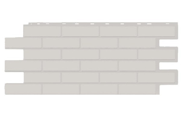Фасадная панель T-Siding Кирпич Модерн Эко Уайт купить в Омске